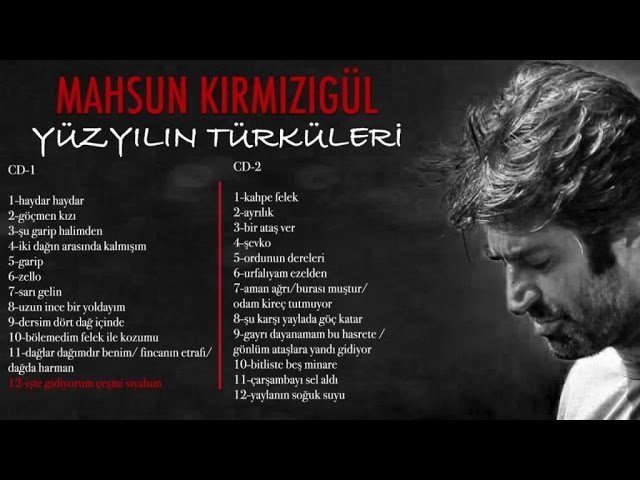 Mahsun Kırmızıgül - İşte Gidiyorum Çeşmi Siyahım