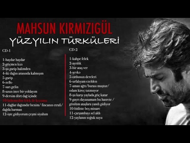 Mahsun Kırmızıgül - Bölemedim Felek İle Kozumu
