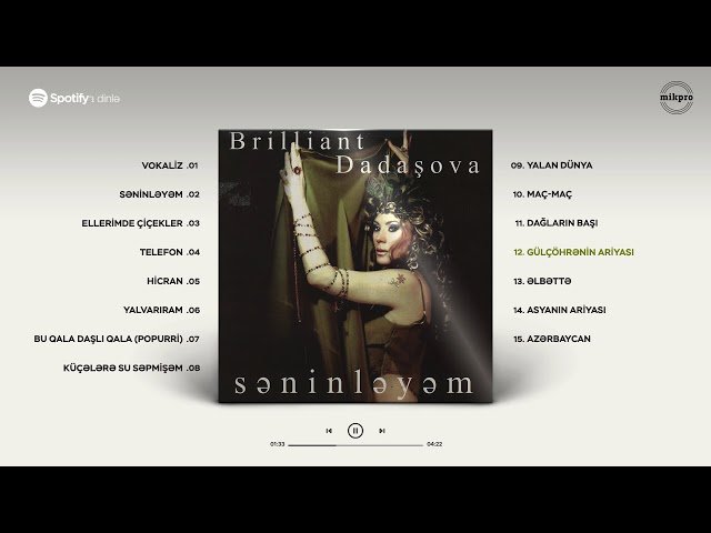 Brilliant Dadaşova - Gülçöhrənin Ariyası